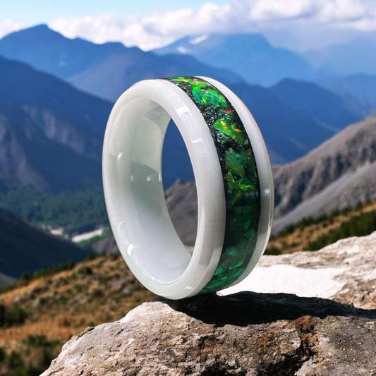 Frosted DragonGlass Ring