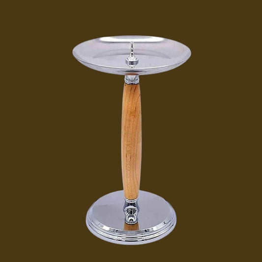Hand-Turned Candle Holder