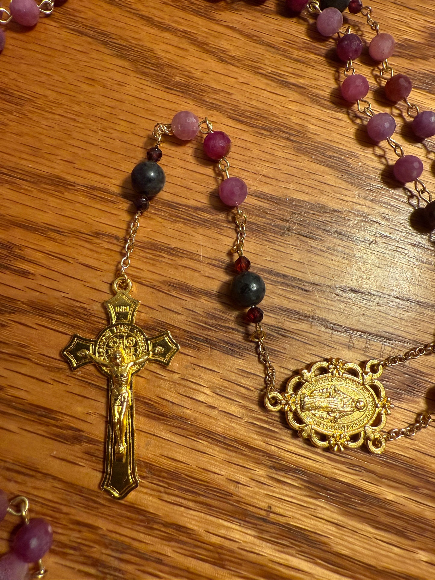 Custom Gemstone Rosary