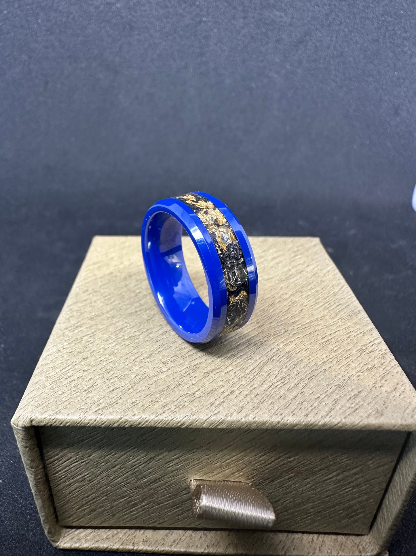 Blue Alien Ring