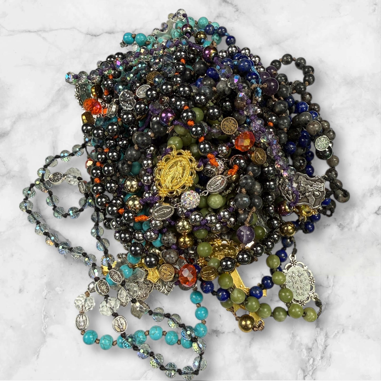 Custom Gemstone Rosary